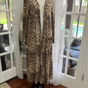 LuLaRoe Brown Leopard Cardigan